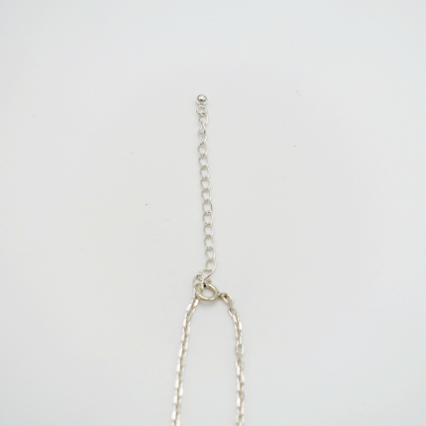 Round-M ID Tag Narrow Chain Necklace
