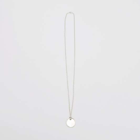 Coin-M ID Tag Chain Necklace
