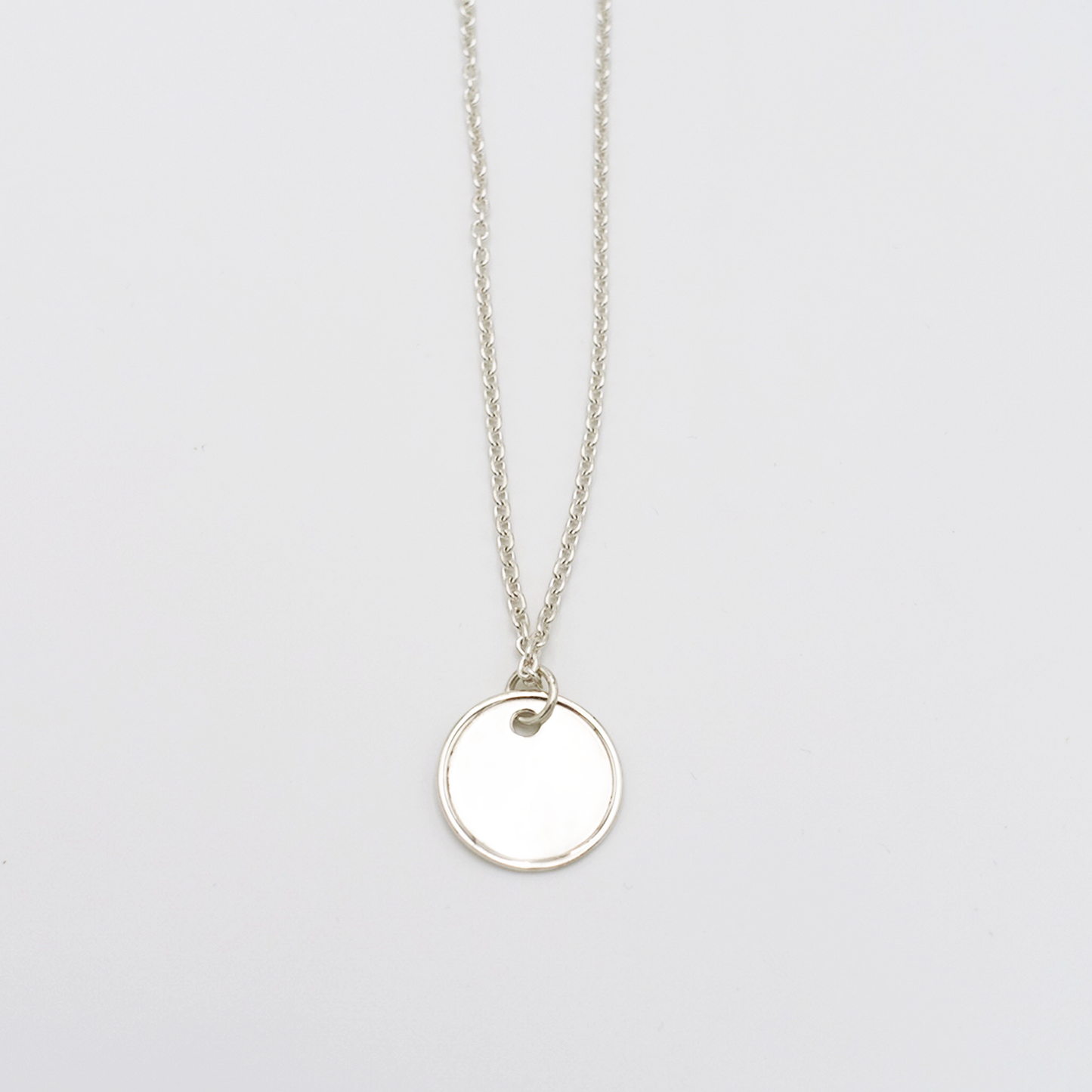 Coin-M ID Tag Chain Necklace