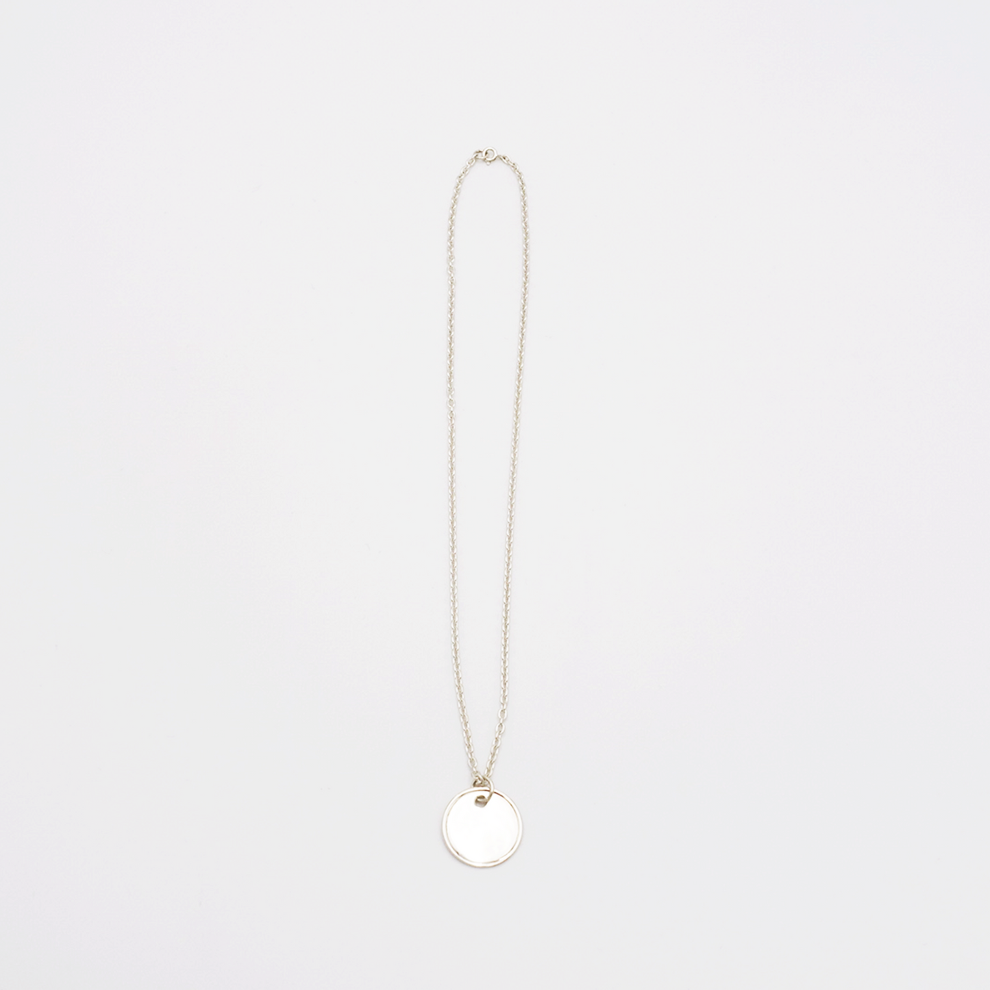 Coin-M ID Tag Chain Necklace