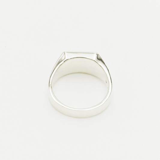 Signet Ring Round Wide