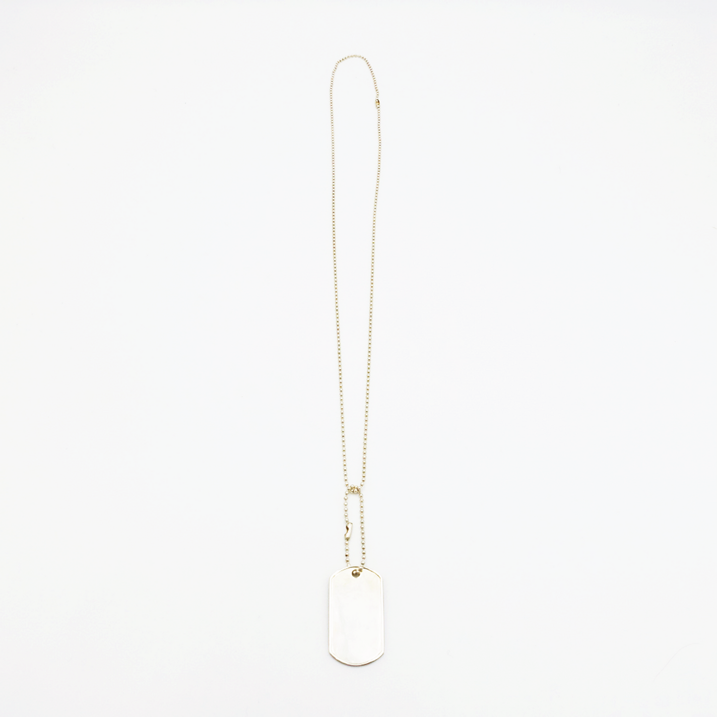 Frame-XM ID Tag Ball-Chain Necklace