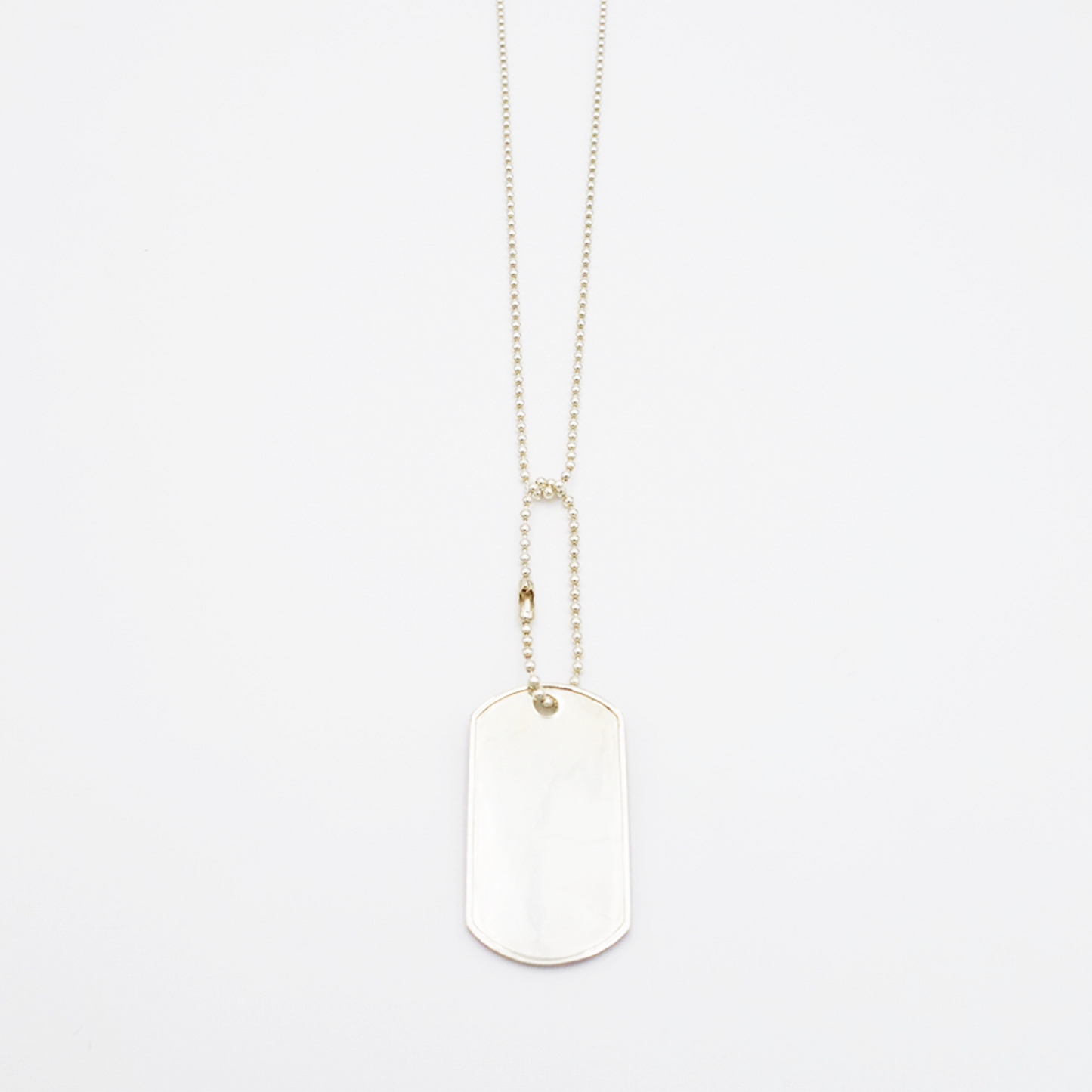 Frame-XM ID Tag Ball-Chain Necklace