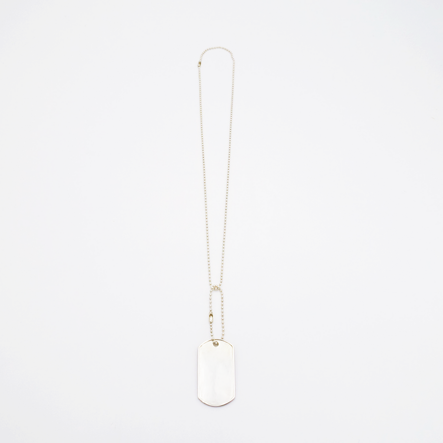 Frame-XM ID Tag Ball-Chain Necklace