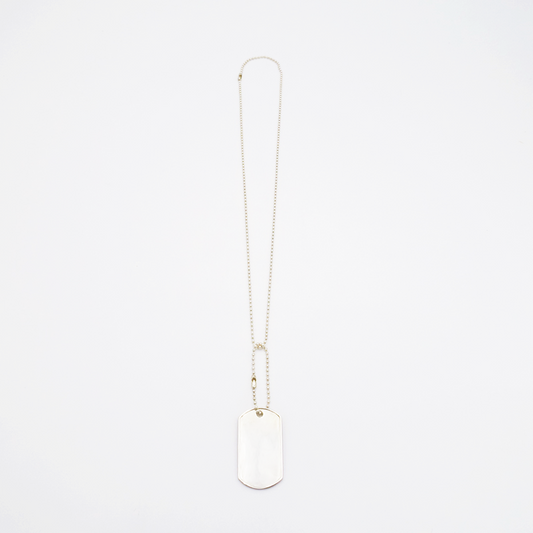Frame-XM ID Tag Ball-Chain Necklace