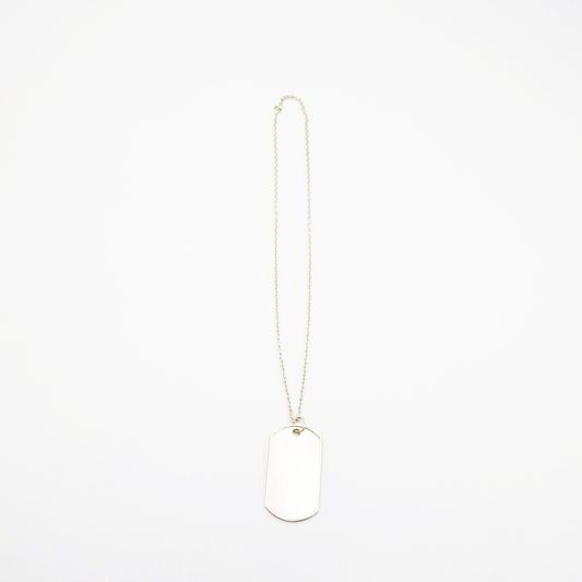 Frame-XM ID Tag Chain Necklace