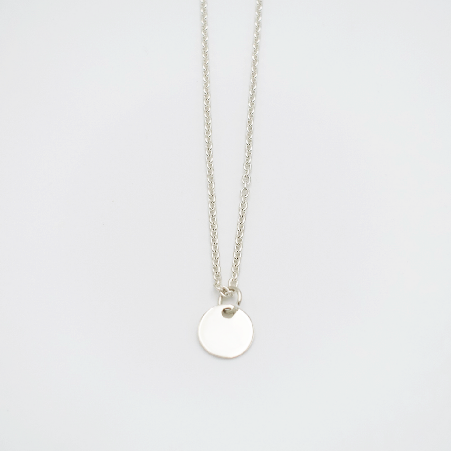 Round-S ID Tag Chain Necklace