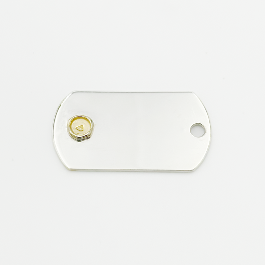 Plate Gold Seal - XM ID Tag