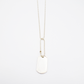 Frame-M ID Tag Ball-Chain Necklace