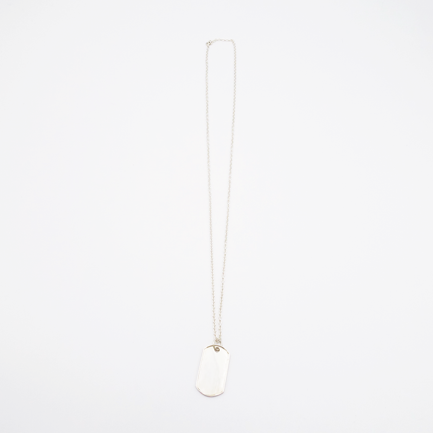 Frame-M ID Tag Chain Necklace