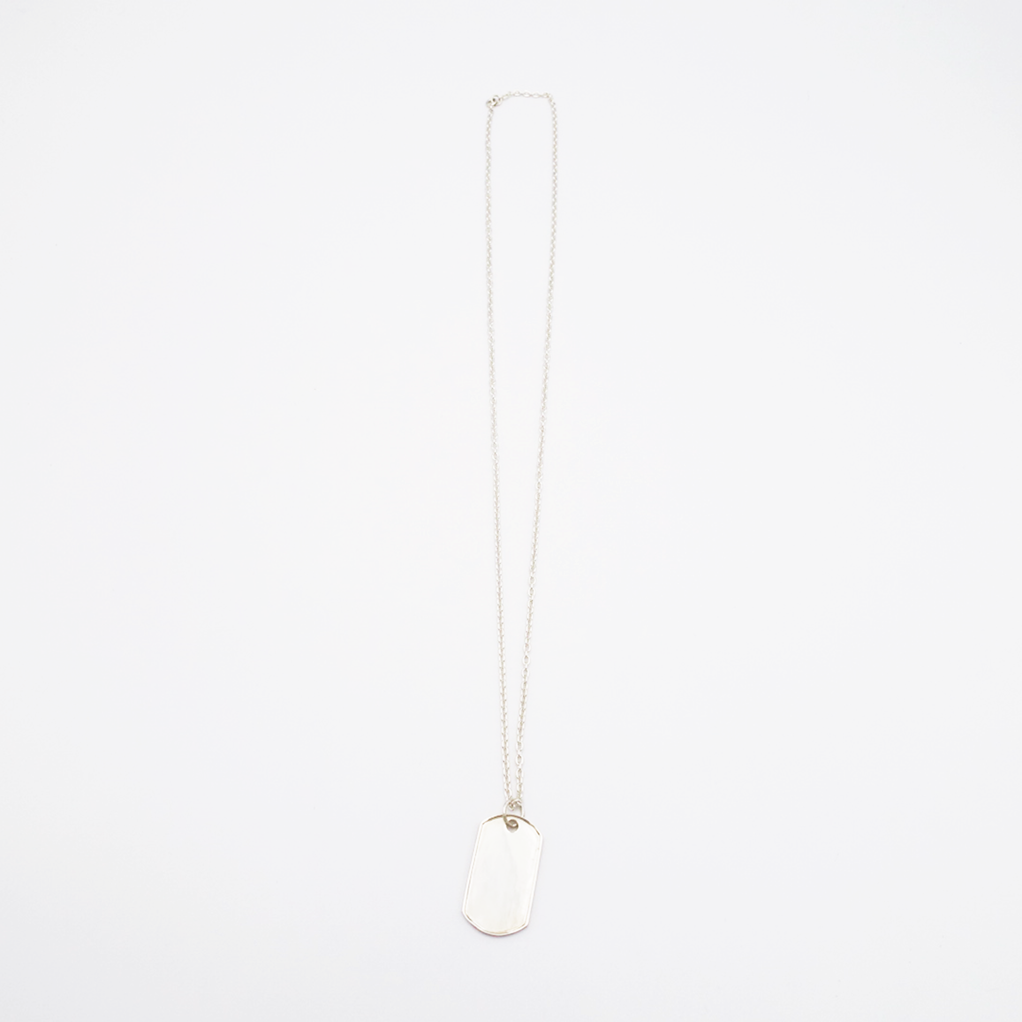 Frame-M ID Tag Chain Necklace | Independent Flowers & Co.