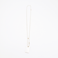 Square-M ID Tag Ball-Chain Necklace