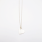 Heart-M ID Tag Chain Necklace